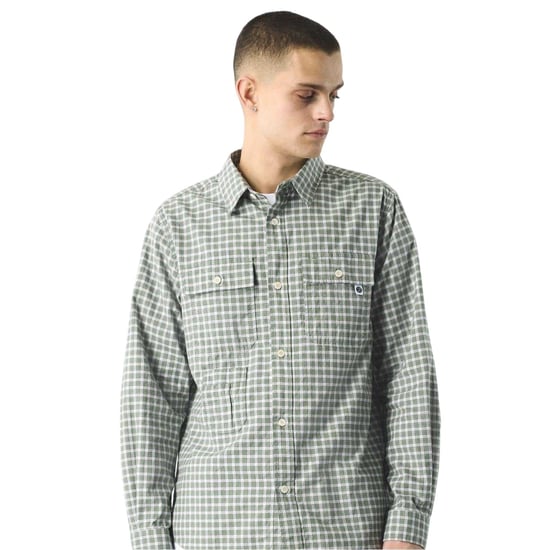 Pretty Green Heren Eastbrook Overhemd (Groen) - Image 3