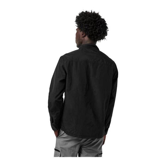 Nicce Heren Relaxed Fit Overhemd Met Lange Mouwen (Zwart) - Image 4
