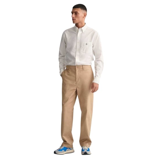 Gant Heren Oxford overhemd (Wit) - Image 1