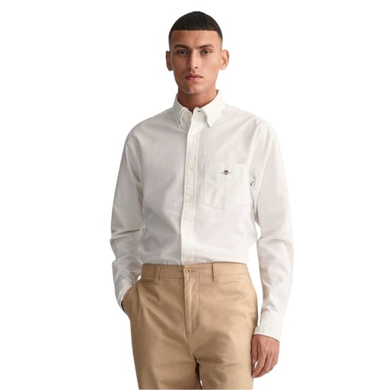 Gant Heren Oxford overhemd (Wit) - Image 2