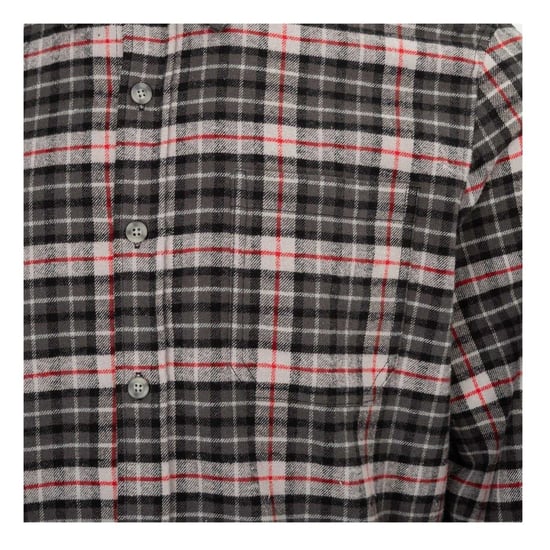 Firetrap Geruit herenoverhemd (Zwart/Grijs) - Image 4