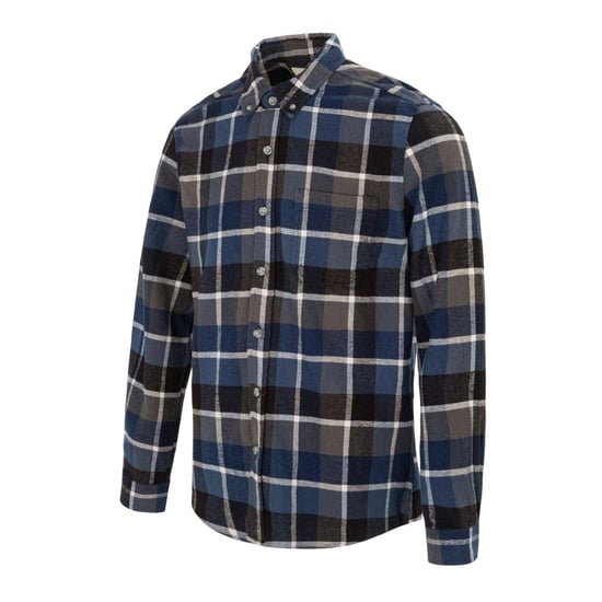 Firetrap Geruit herenoverhemd (Blauw/Zwart) - Image 3