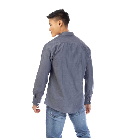 Peter Werth Heren Button-Down overhemd (Donkere Indigo) - Image 3