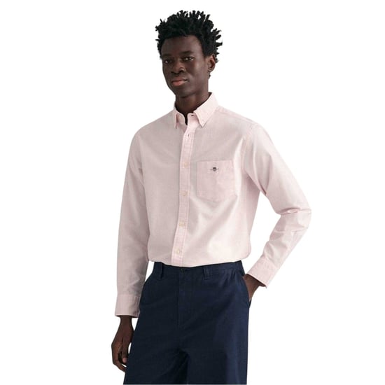 Gant Heren Oxford overhemd (Lichtroze) - Image 2