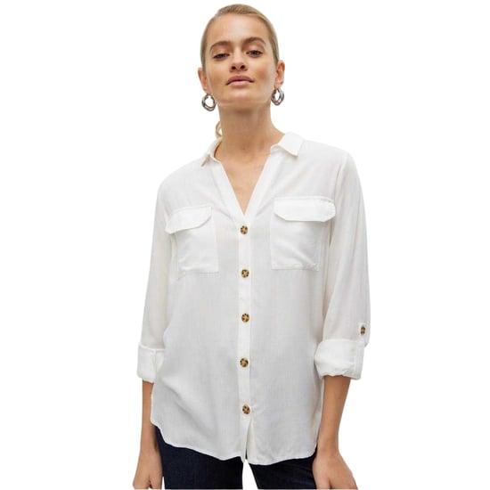 Vero Moda Damesoverhemd met normale mouwen (Sneeuwwitje) - Image 2
