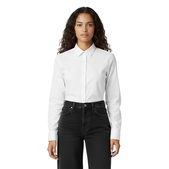 Diesel Gisy Out-shirt met lange mouwen voor dames (Wit) - Image 3
