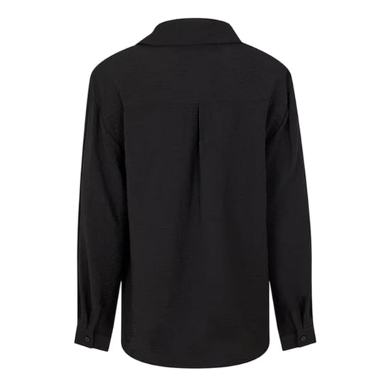 Vila Dames-shirt met lange mouwen, standaardpasvorm (Zwarte Schoonheid) - Image 2