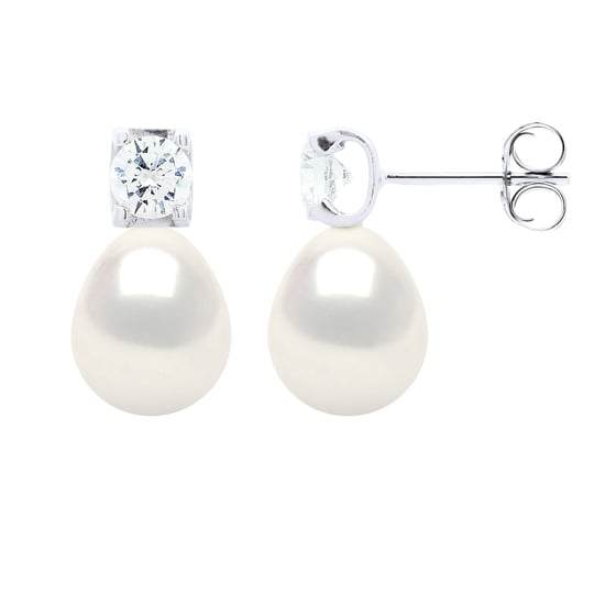 Oorbellen Solitaire Cubic Zirconia Diameter 4,50 mm - Image 1