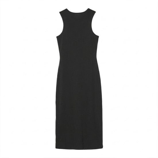 Calvin Klein Dames/Dames Katoenen Midi Bodycon Jurk (Zwart) - Image 2