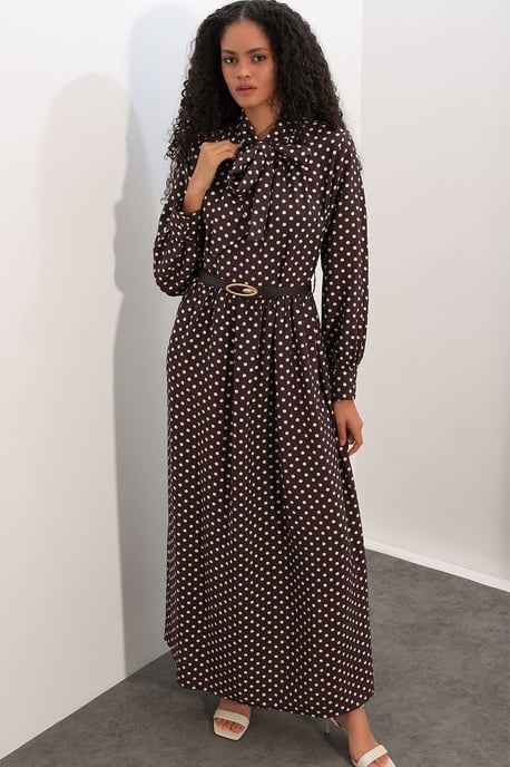 Polkadot Maxi Shirtjurk - Image 4