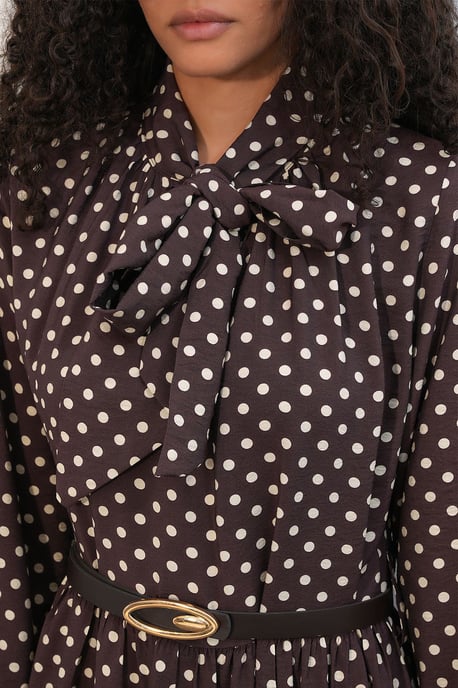 Polkadot Maxi Shirtjurk - Image 5