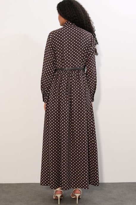 Polkadot Maxi Shirtjurk - Image 6