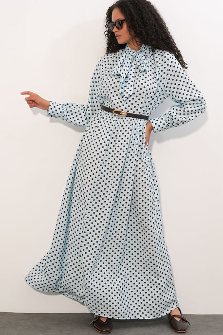 Puntjes Maxi Shirtdress - Image 1