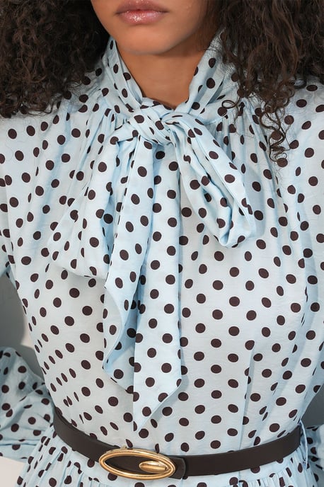Puntjes Maxi Shirtdress - Image 5