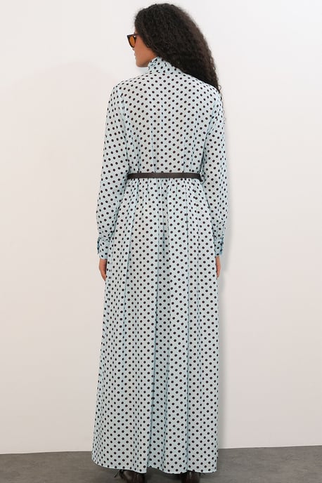 Puntjes Maxi Shirtdress - Image 6