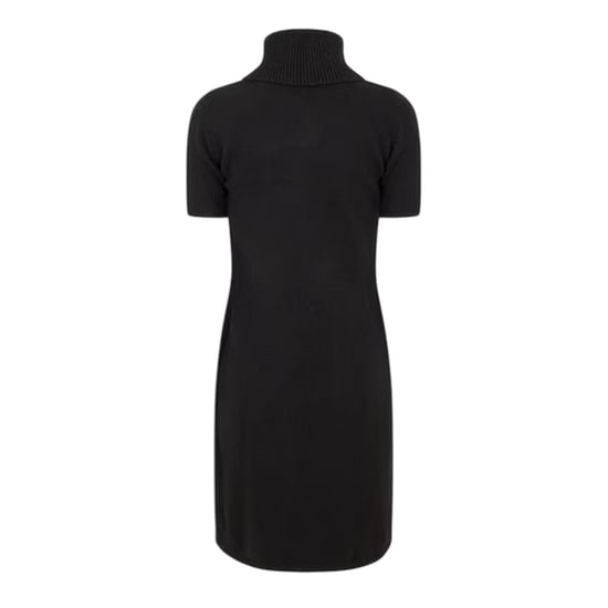 Diesel Dames Argaret mini-jurk met col en strakke pasvorm (Zwart) - Image 2