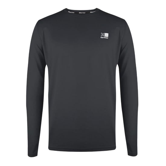 Karrimor Heren-T-shirt met lange mouwen en reflecterende details (Houtskool) - Image 1