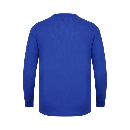 Fabric Heren Wafel T-shirt met lange mouwen (Blauw) - Image 2