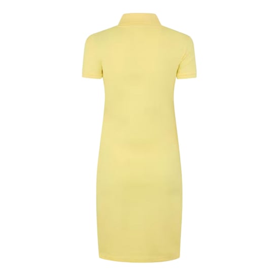 Lacoste Polojurk met kraag voor dames (Geel) - Image 3