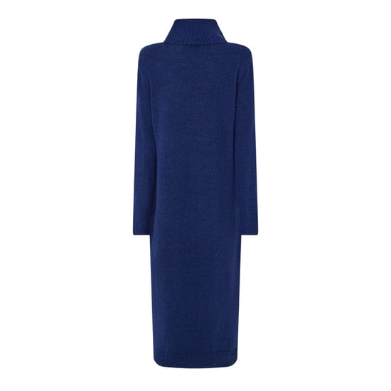 Pieces Dames Gebreide Coltruit Jurk (Blauw) - Image 2