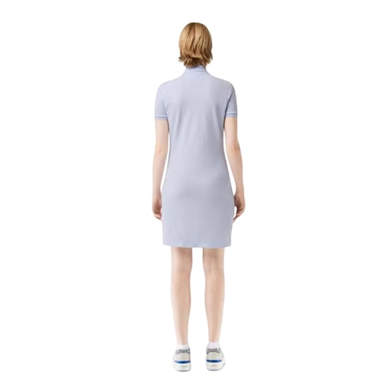 Lacoste Polojurk met kraag voor dames (Lichtblauw) - Image 3