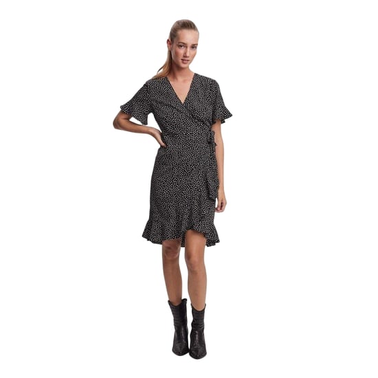 Vero Moda Henna-jurk voor dames (Zwart) - Image 3