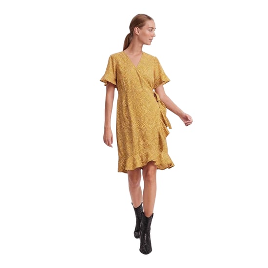 Vero Moda Henna-jurk voor dames (Goud) - Image 3