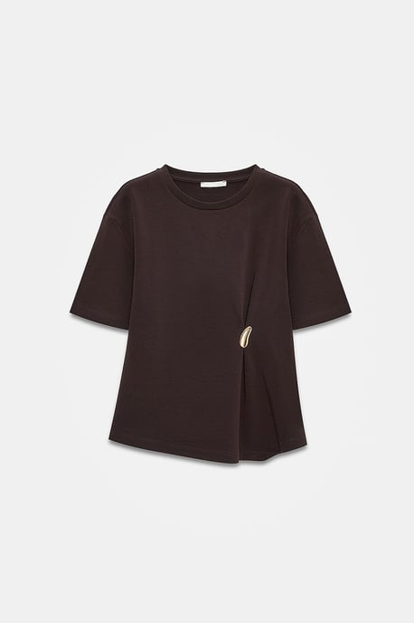 Dames T-shirt met ronde hals en korte mouwen - Image 5