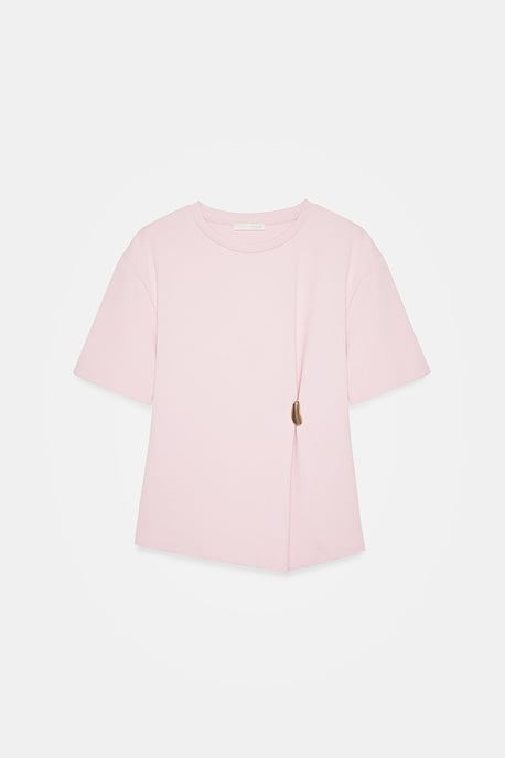 Dames T-shirt met ronde hals en korte mouwen - Image 5