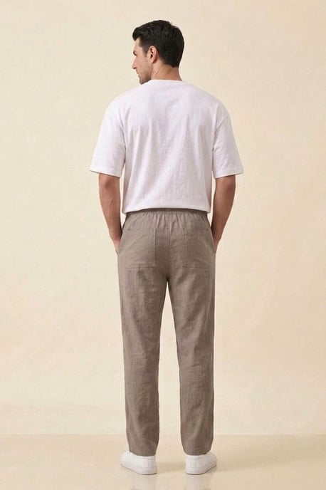 Heren Rechte Woven Broek - Image 3