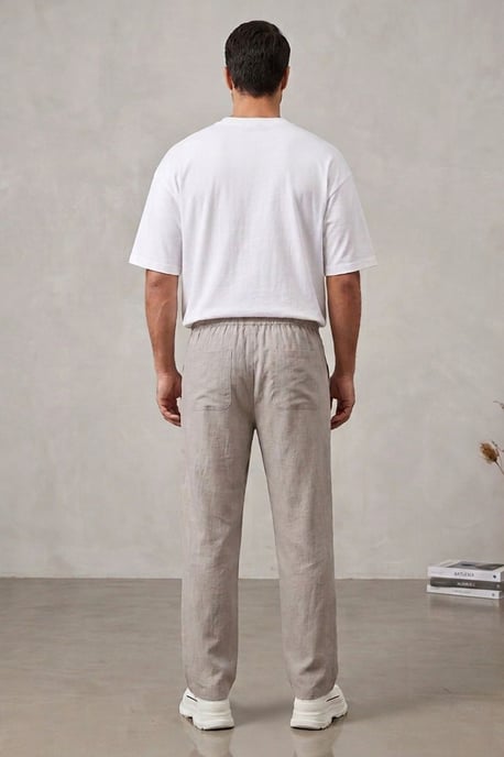 Heren Rechte Woven Broek - Image 2