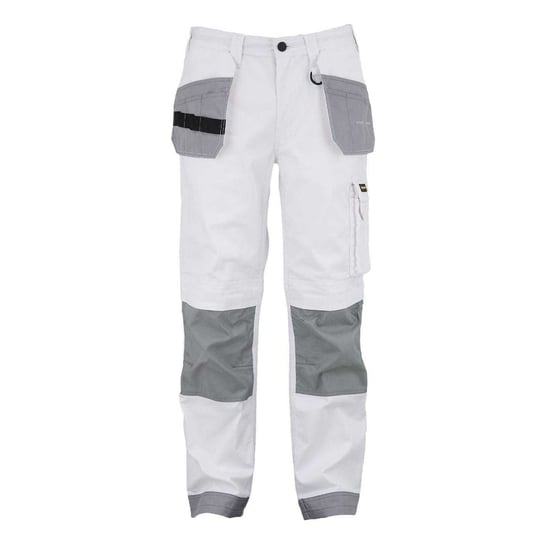 Dunlop Herenwerkbroek (Wit/Grijs) - Image 1