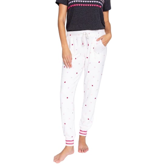 PJ Salvage Dames/Dames Heart Comfort Pyjamabroek (Gebroken wit) - Image 1
