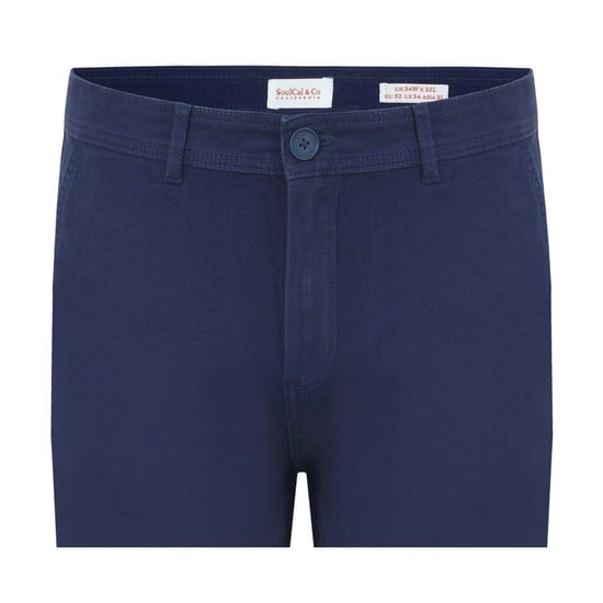 SoulCal Heren Chinos in katoenmix (Marine) - Image 3