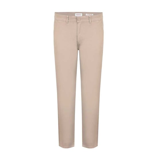 SoulCal Heren Chinos in katoenmix (Steen) - Image 1