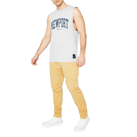 SoulCal Heren Chinos in katoenmix (Donker zand) - Image 3