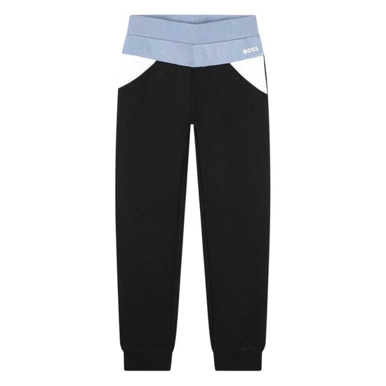Boss Kinder/Kinder Colour Block Regular Joggingbroek (Zwart) - Image 1