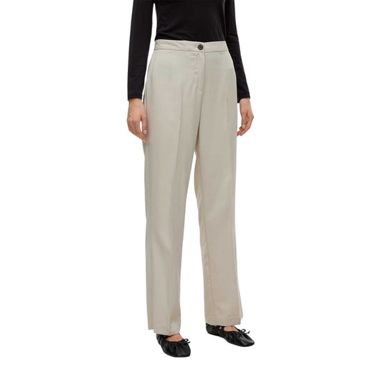 Vero Moda Dames/Dames Vmrita Reguliere Broek (Zilver) - Image 1