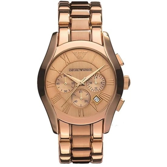 Emporio Armani AR0365 Roségoud Chronograaf Herenhorloge - Image 1