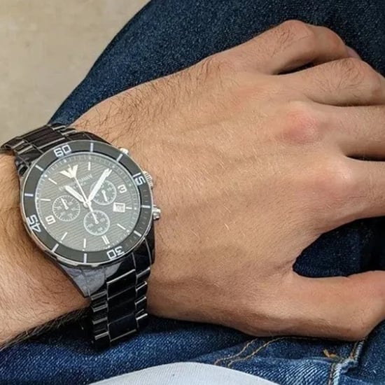 Emporio Armani AR1421 Herenhorloge Leo Ceramica - Image 4