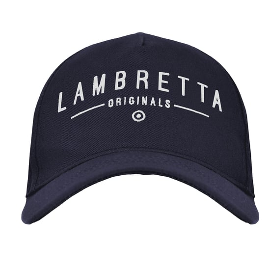 Lambretta Baseballpet van katoenmix (Marine) - Image 1