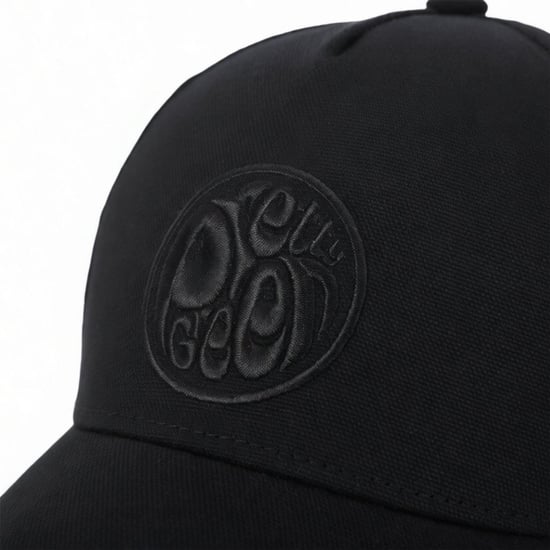 Pretty Green Geborduurde Embleem Baseball Cap (Zwart) - Image 4