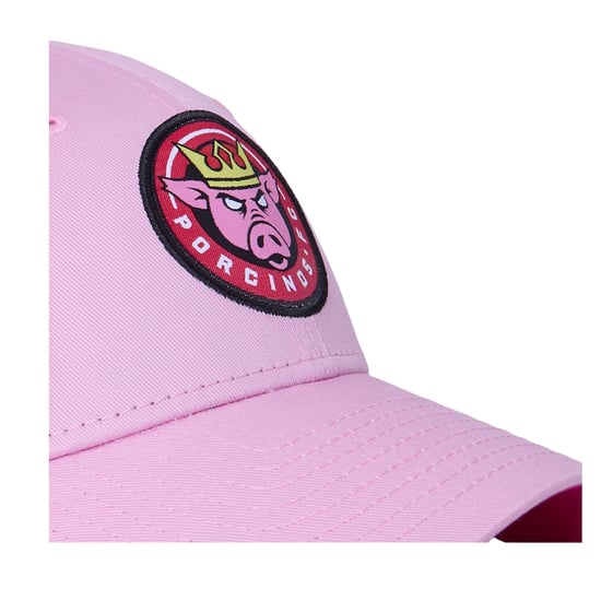 New Era Porcinos FC Geborduurde Flard Cap (Roze) - Image 3