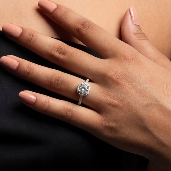 Eternelle Sterring met Halo, 925 Sterling Zilver, BIAN025 - Image 3