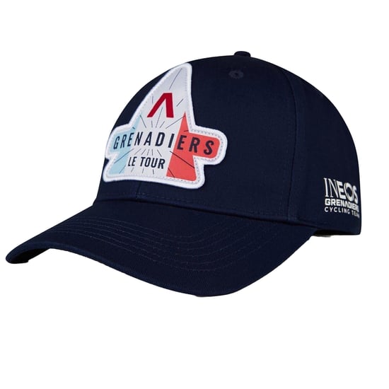 Castore Unisex volwassen Grenadier Tour de France Baseballpet (Marine) - Image 1