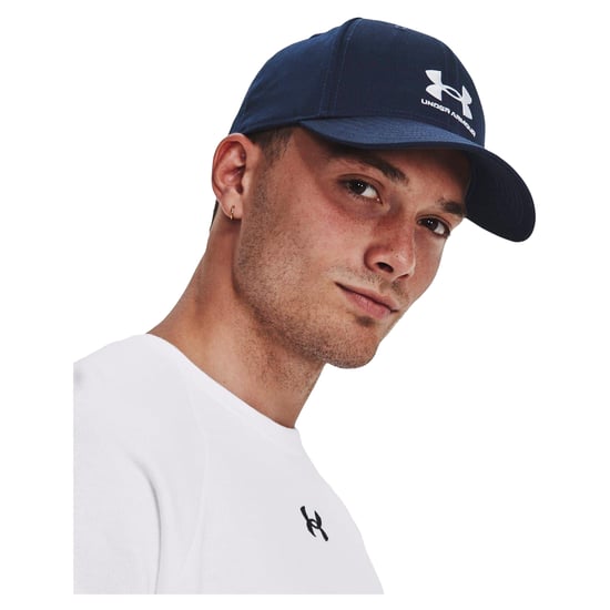 Under Armour Heren Lockup Dad Hat (Marine) - Image 3