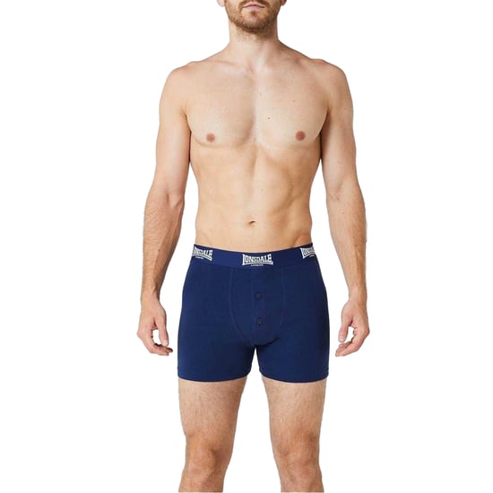 Lonsdale Boxershorts voor heren (Set van 2) (Marine) - Image 1
