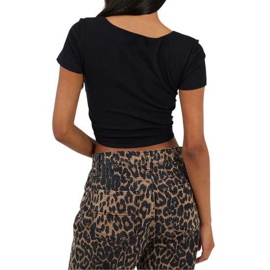 Brave Soul Dames/Dames Sweetheart Gewaad Top (Zwart) - Image 2