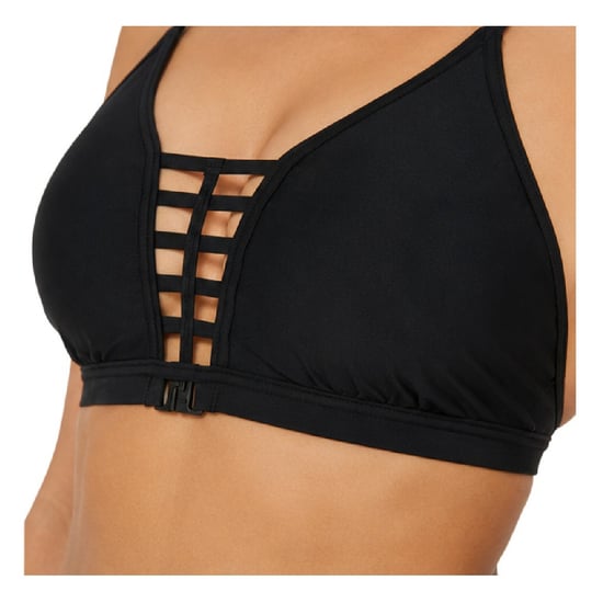 Zoggs Crop-top met ladderpatroon voor dames (Zwart) - Image 4