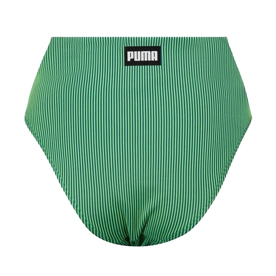 Puma Dames/Dames Streep Hoog Taille Bikinibroekje (Groen) - Image 2